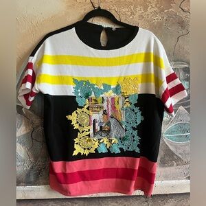 Antonio Marras Beaded Venice Italy Boat Knit Blouse